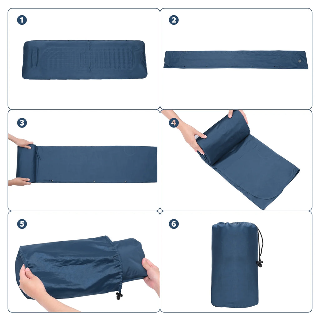 Inflatable Sleeping Pad 4 Inch Thick Air Mattress B81606
