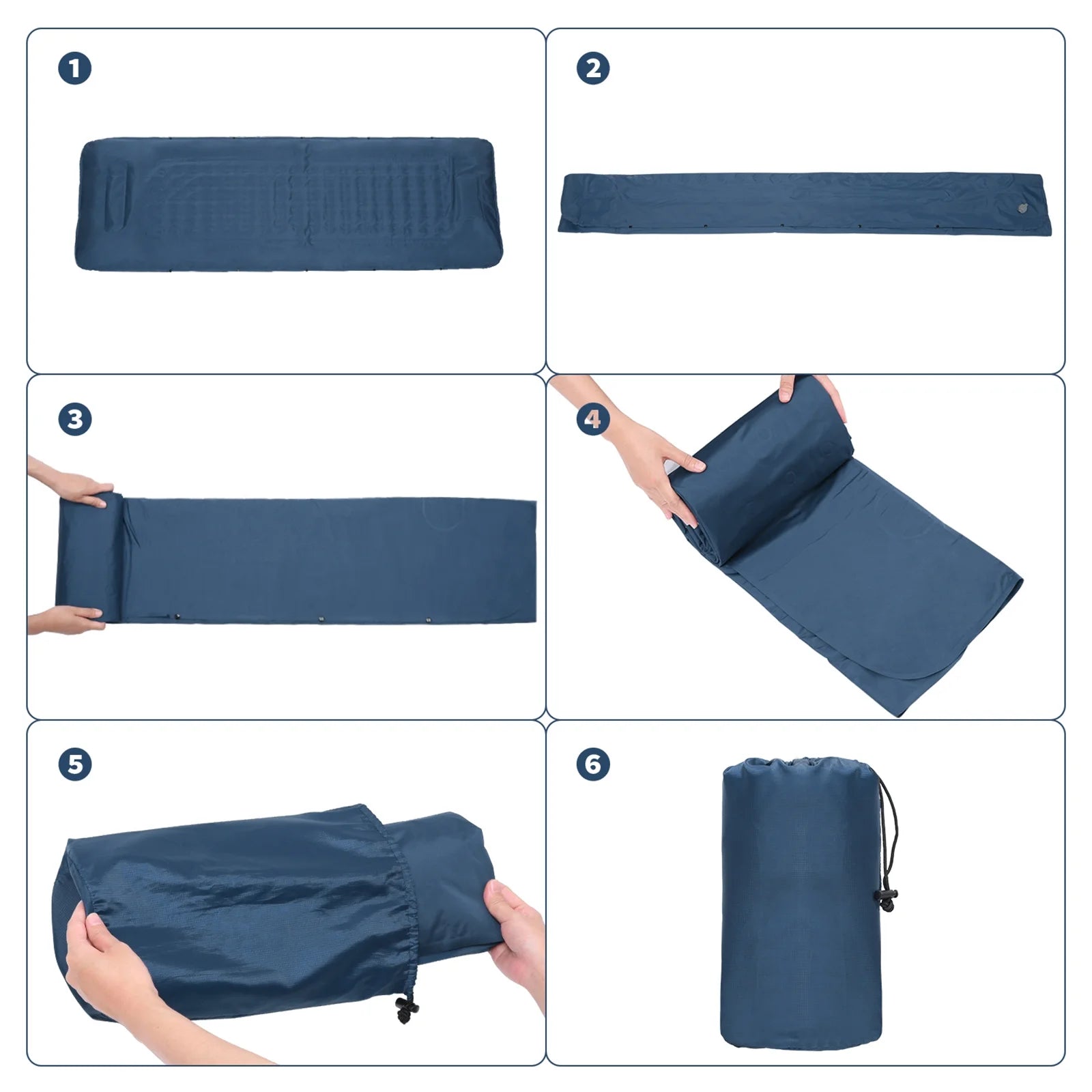 Inflatable Sleeping Pad 4 Inch Thick Air Mattress B81606