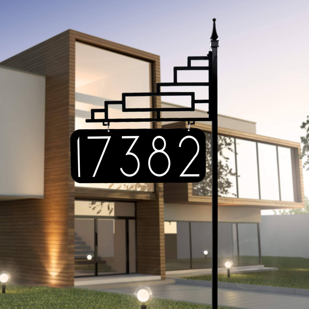Reflective 911 Yard Address Sign S837