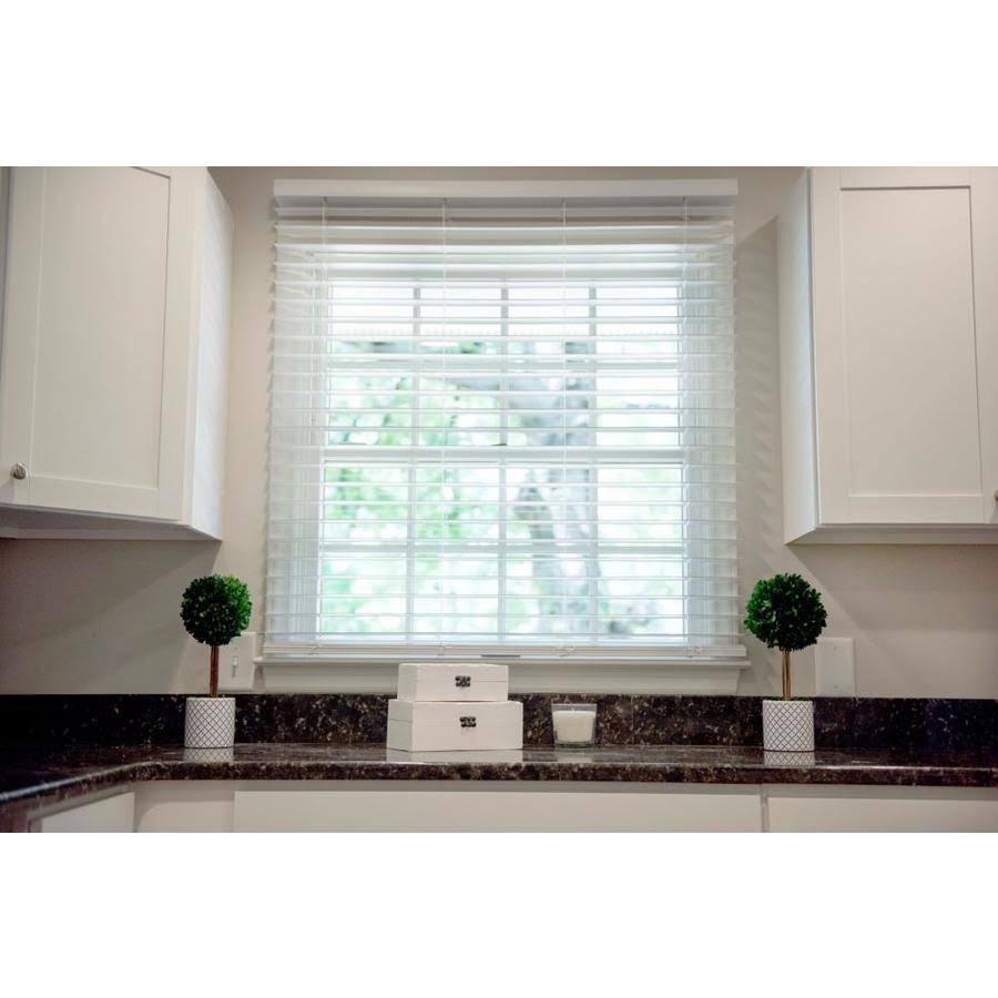 Cordless Faux Wood Room Darkening Blinds I7929
