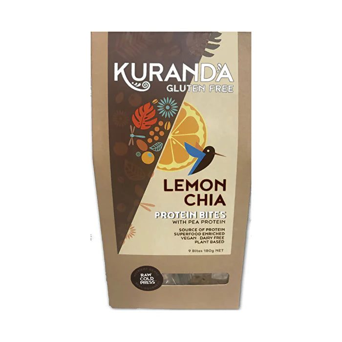 Gluten Free Protein Bites Lemon Chia 20g x 9 Pack C38057