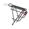 Black Durable Bike Cargo Rear Rack with Reflector A650020