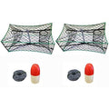 2-Pack Galvanized Foldable Crab Trap with Non-Lead Sinking Line and Float Combo U51781