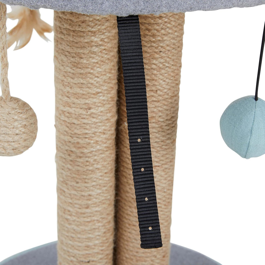 Cat Scratcher with 3-Sided Play Post, 20.5 H, 15.75 in N2334