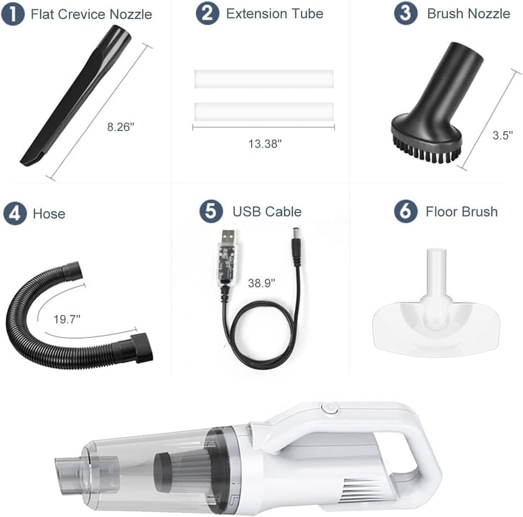Portable Cordless Handheld Car Vacuum E534728