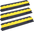 2 Channel Rubber Cable Ramp 3 Pack A859