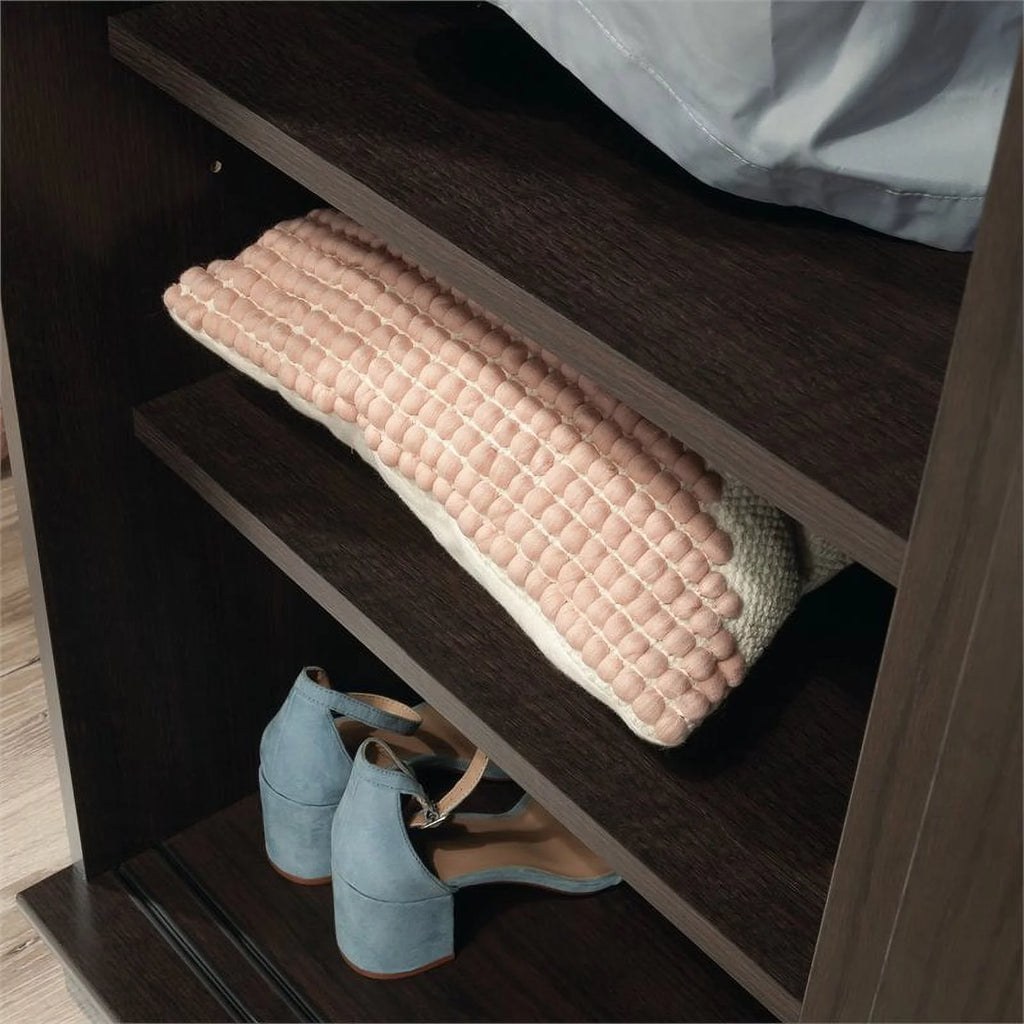 Contemporary Engineered Wood Wardrobe Armoire V93279