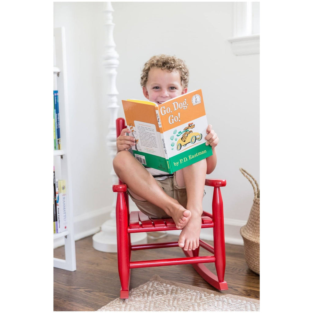 Natural Wood Childs Rocking Chair F4553