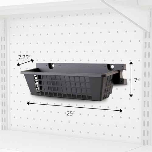 Heavy-Duty Resin Outdoor Shed with Double Doors and Windows, Dove Gray C448349