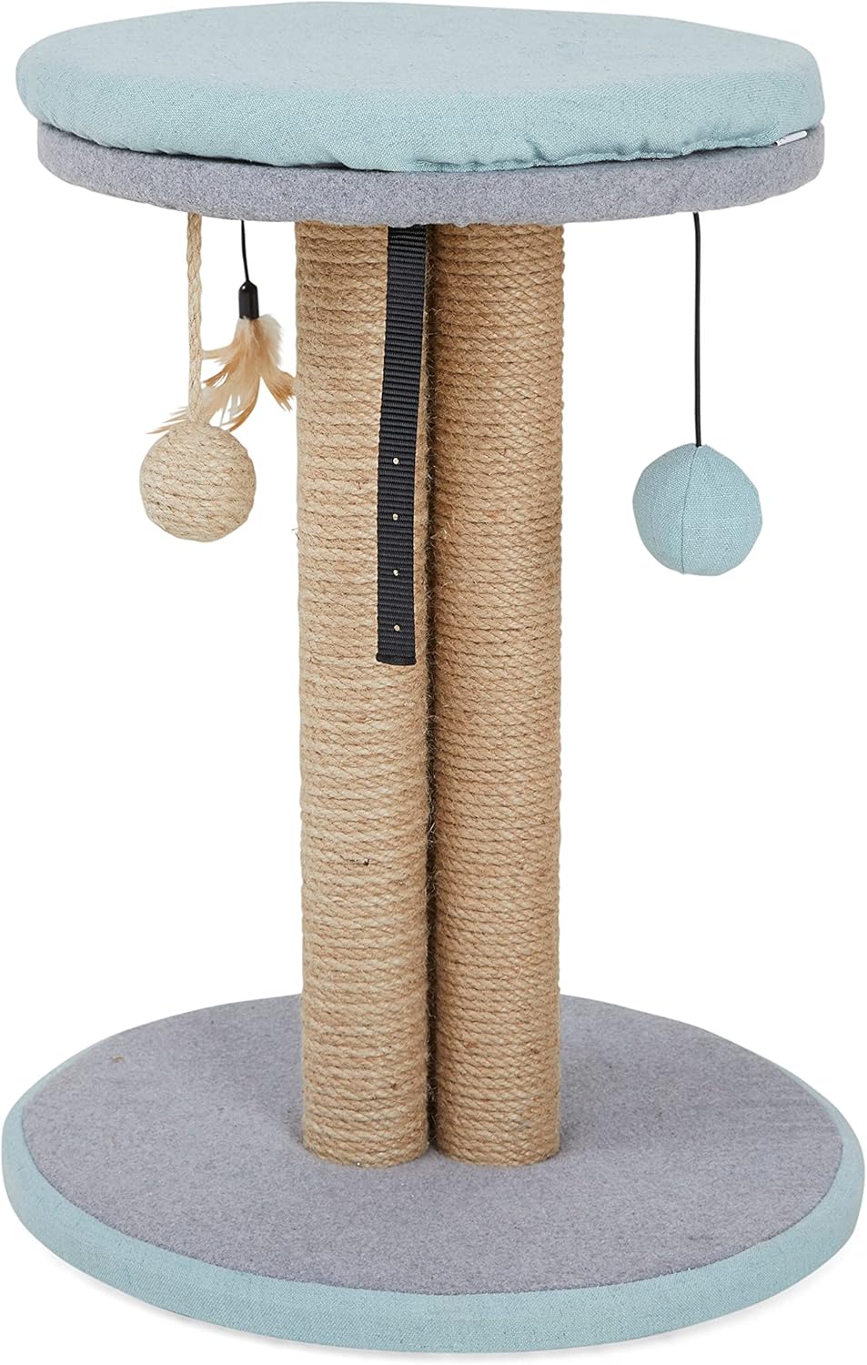 Cat Scratcher with 3-Sided Play Post, 20.5 H, 15.75 in N2334