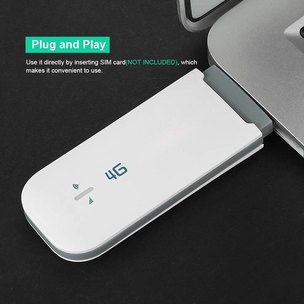 4G LTE USB Modem WiFi Router with SIM Card Slot Pack of 2 C43910