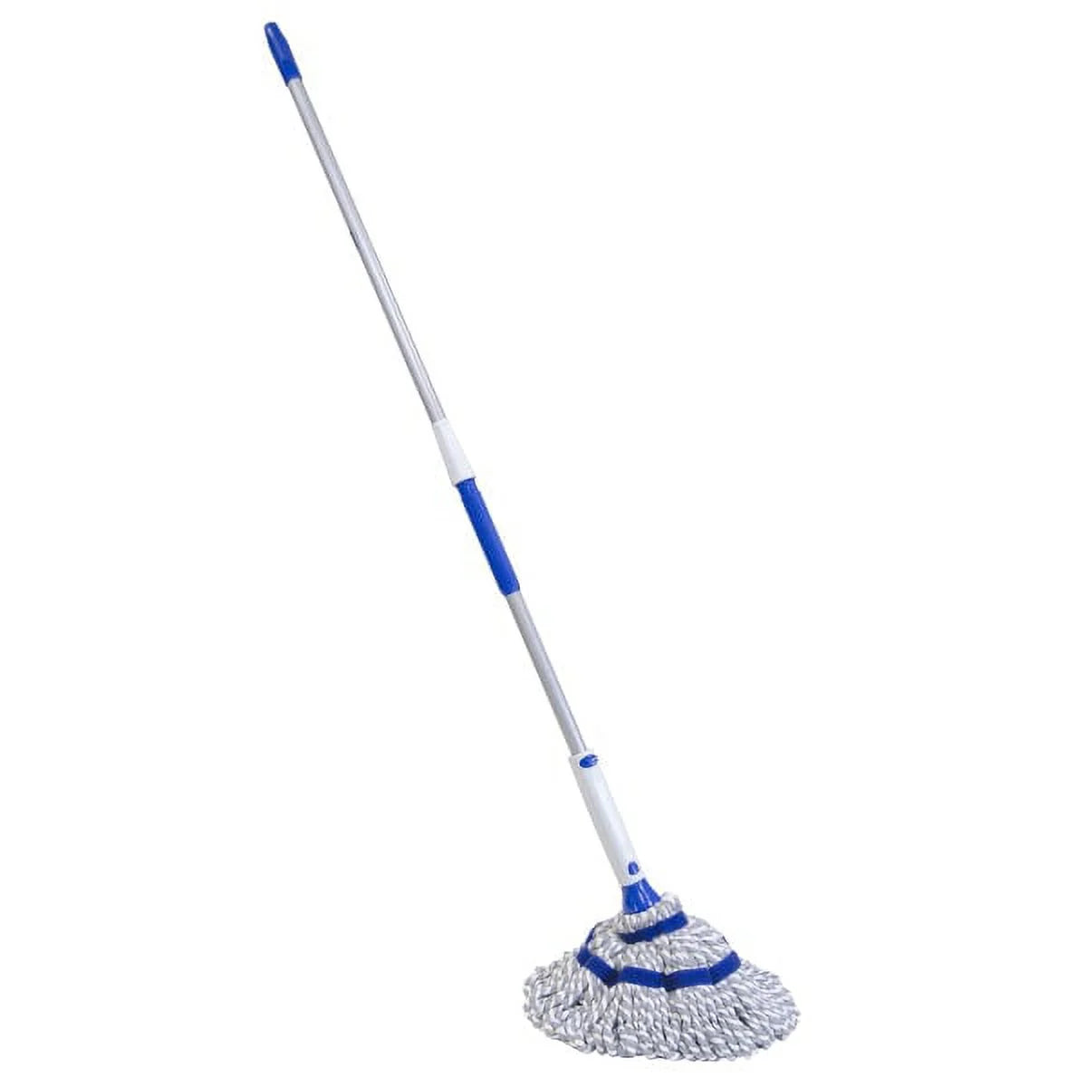Twist Mop with Microfiber Cloth Mop Head, Steel Handle H2025