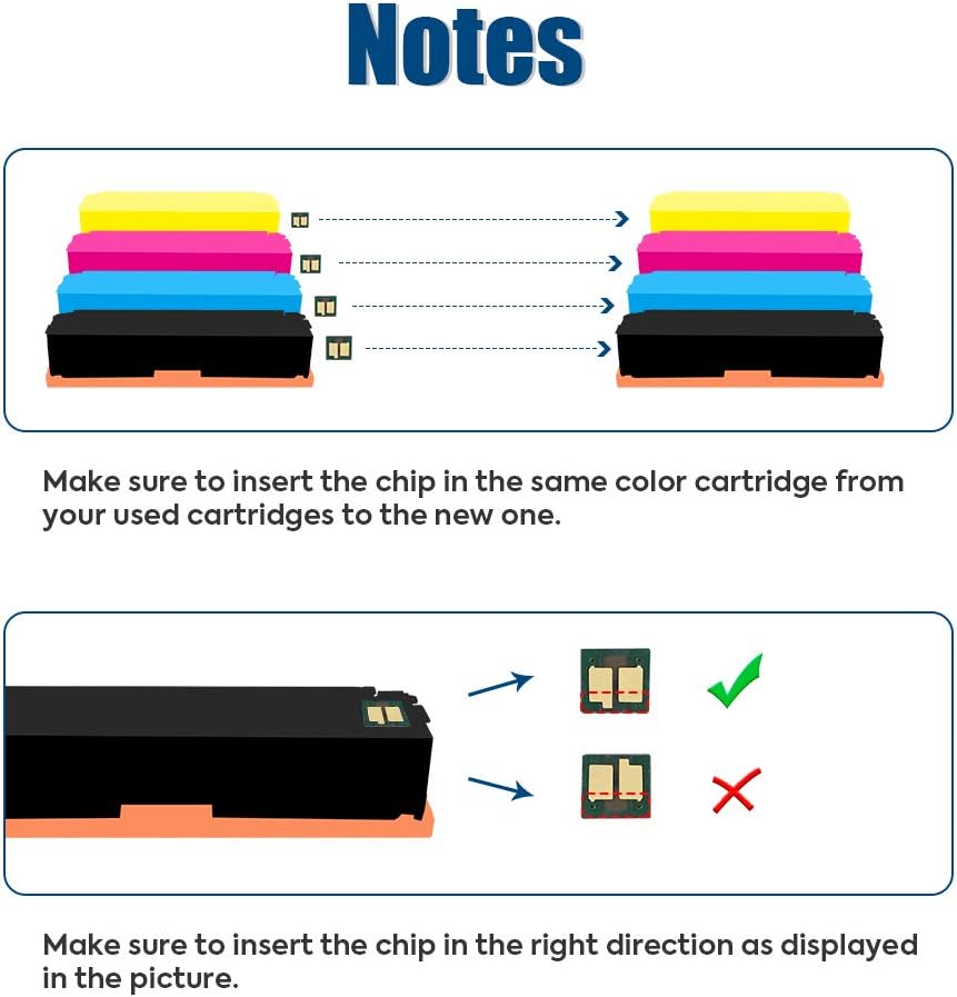 4-Packs Compatible 215A Toner Cartridges V126