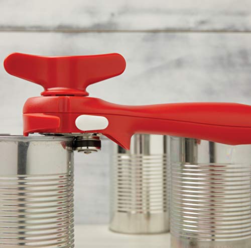 Red and Silver Can Opener U773953