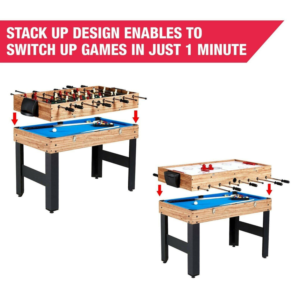48 inch 3 in 1 Combo Game Table, Pool, Hockey, Foosball W23400