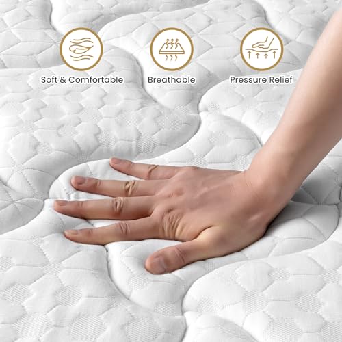 12 Inch Hybrid Innerspring Mattress with Gel Memory Foam U28512
