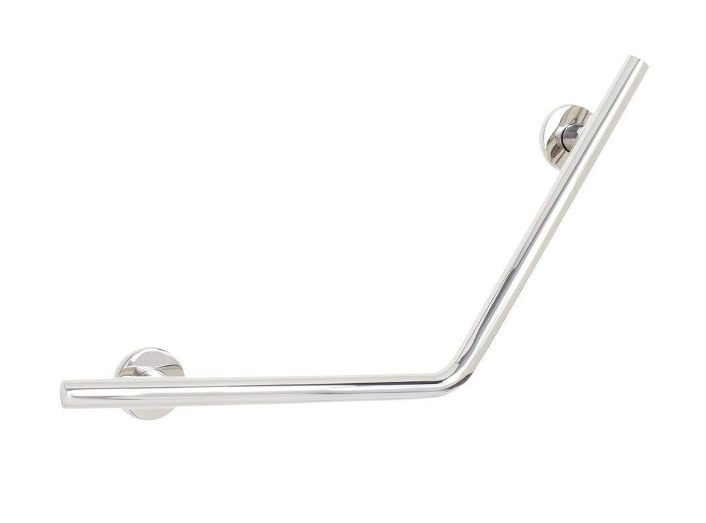 18x22 Angled Grab Bar Satin Stainless J1893