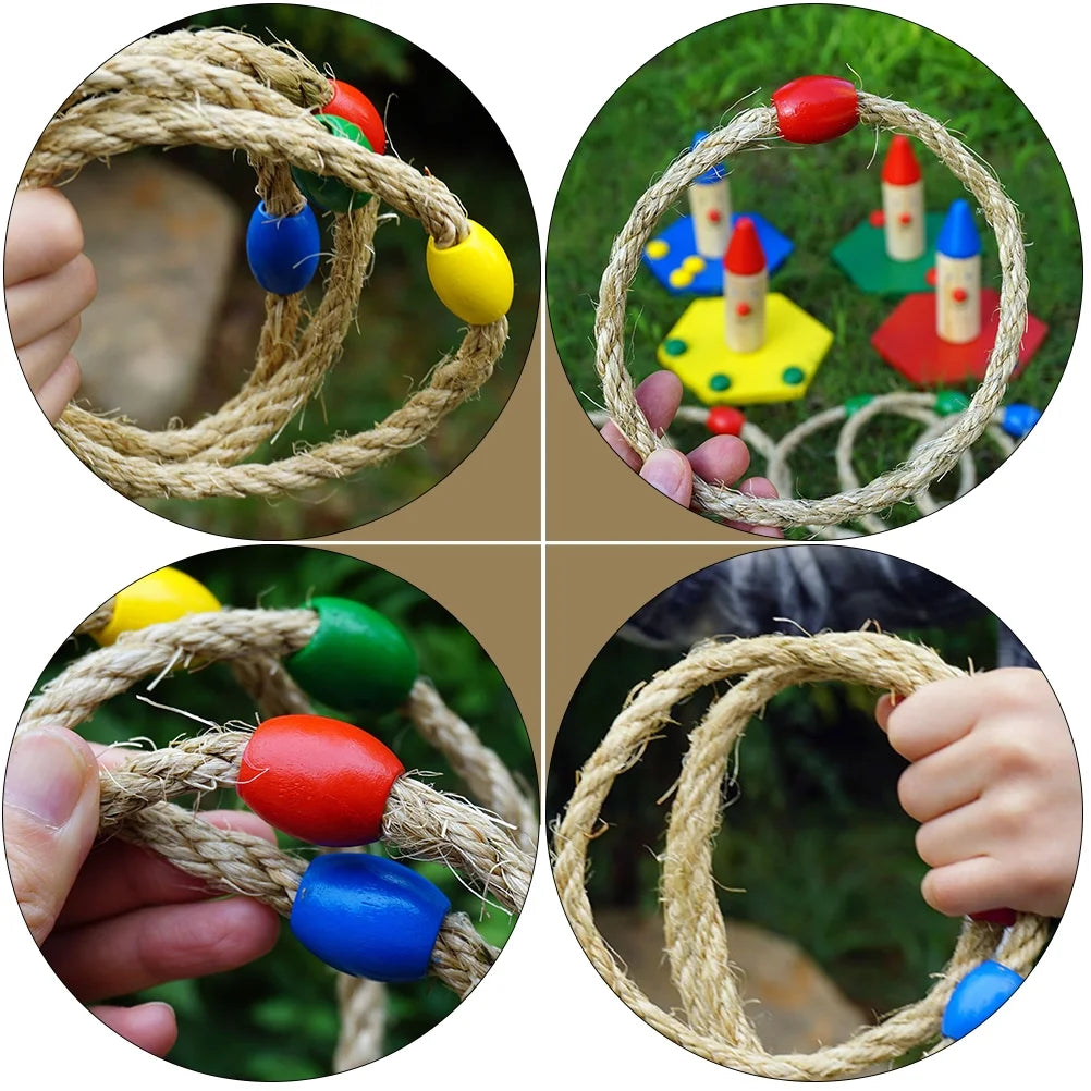 10 PCS Ring Toss Blocks Playthings L106
