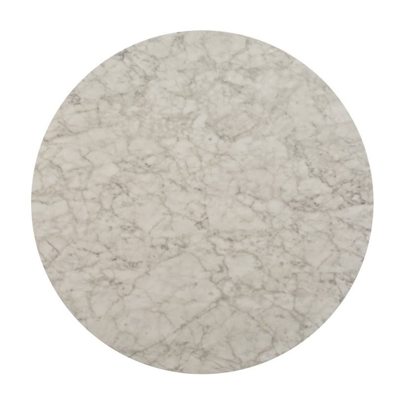 Round Faux Marble Coffee Table O1754