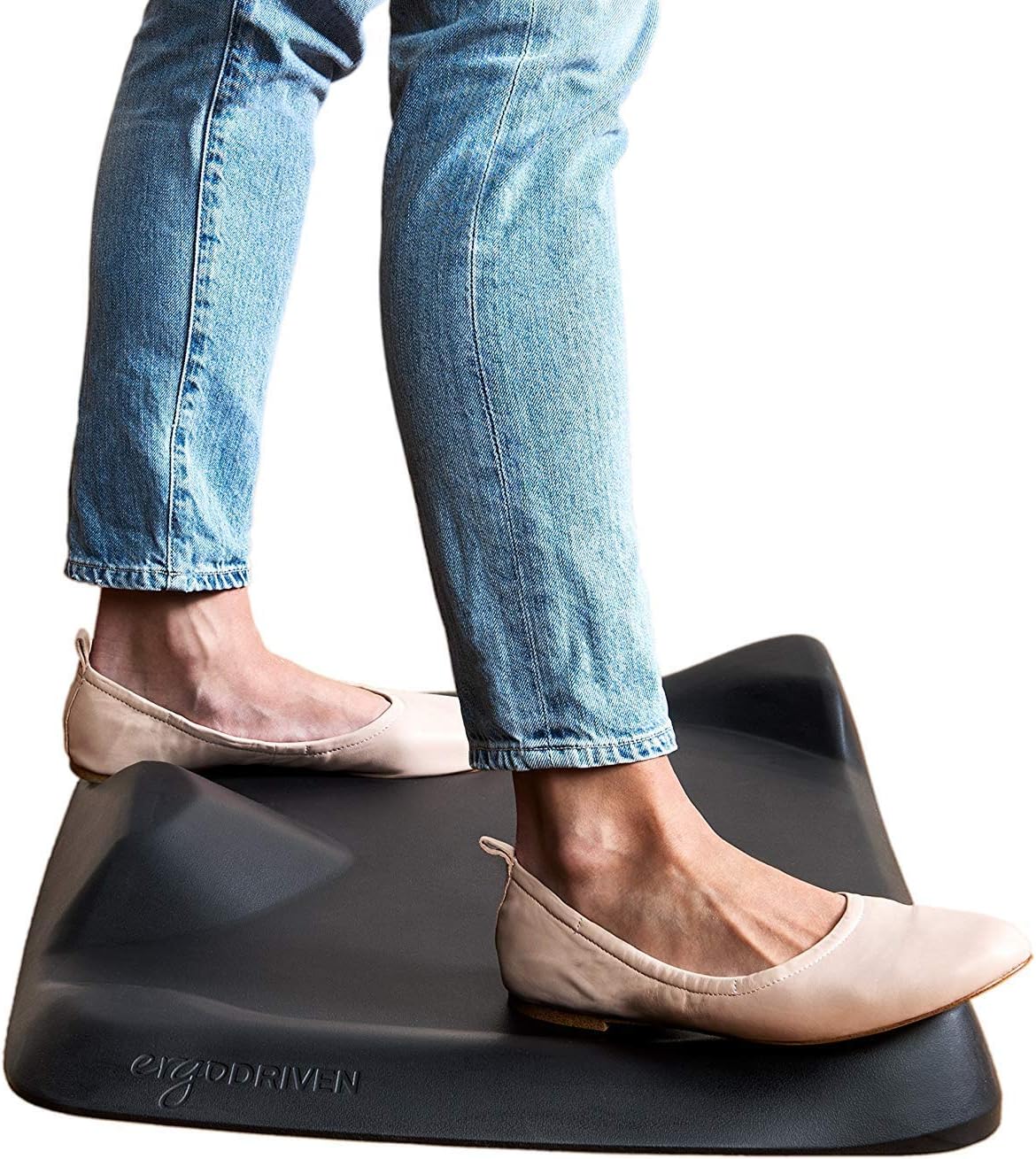Obsidian Black Anti-Fatigue Standing Desk Mat L3983