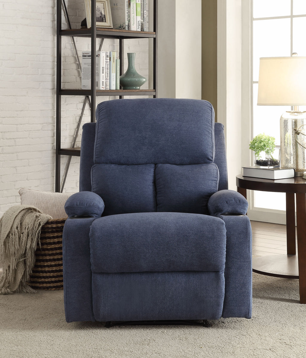Blue Velvet Recliner P112729