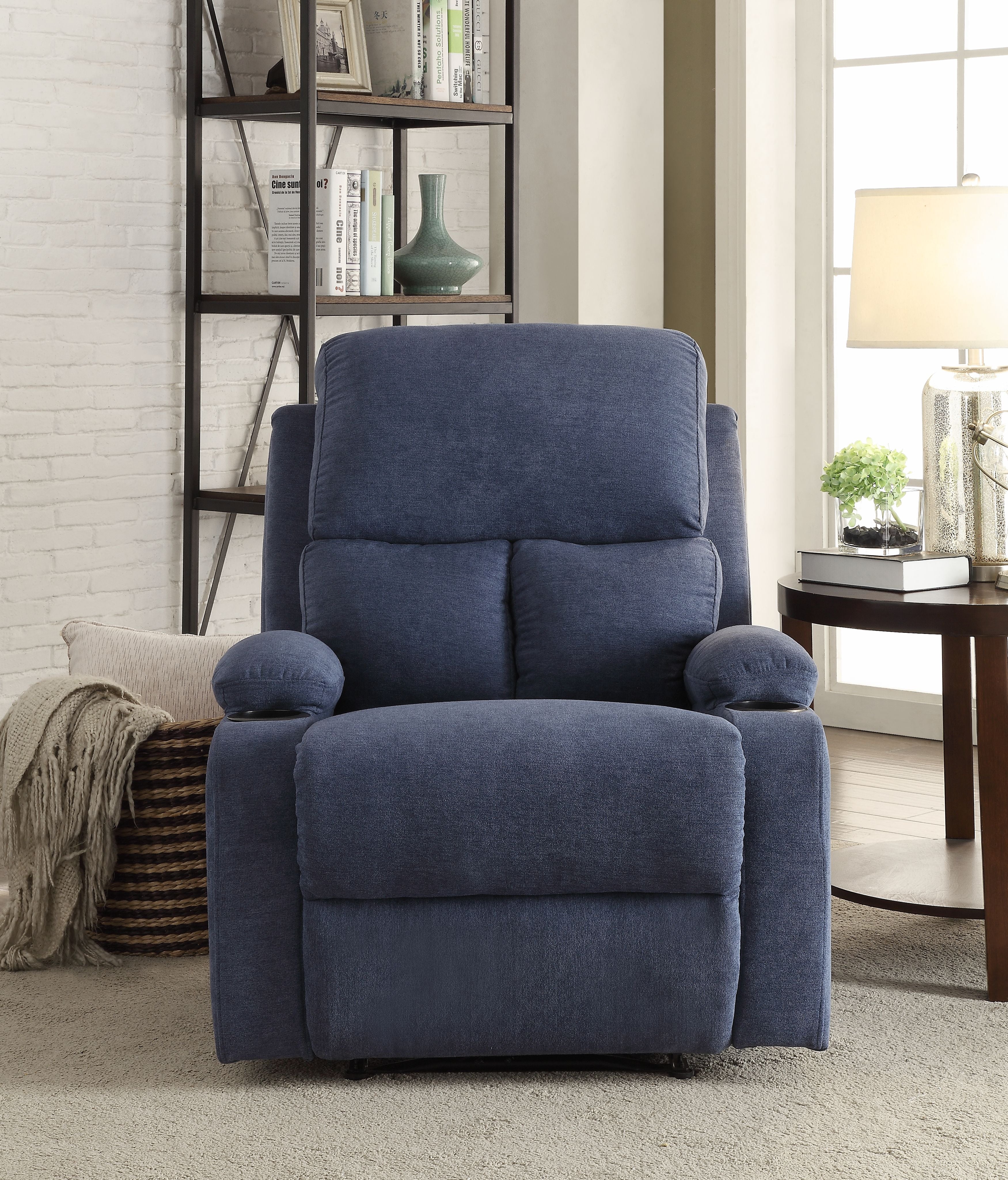 Blue Velvet Recliner P112729