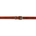 Reinforced Shooter's Belt with Brass Buckle, Chestnut R515