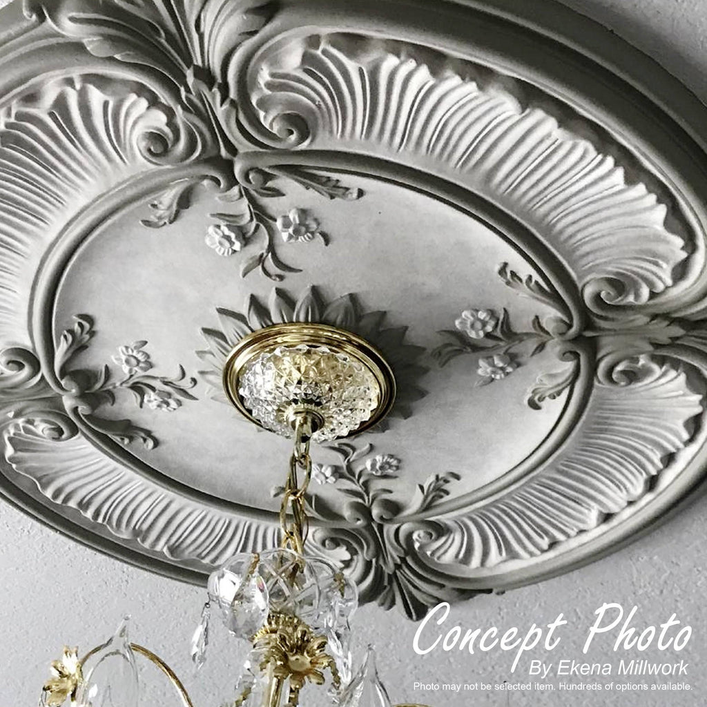 12 1/8x22OD x 3 5/8x22ID x 3/4x22P Ceiling Medallion I299443