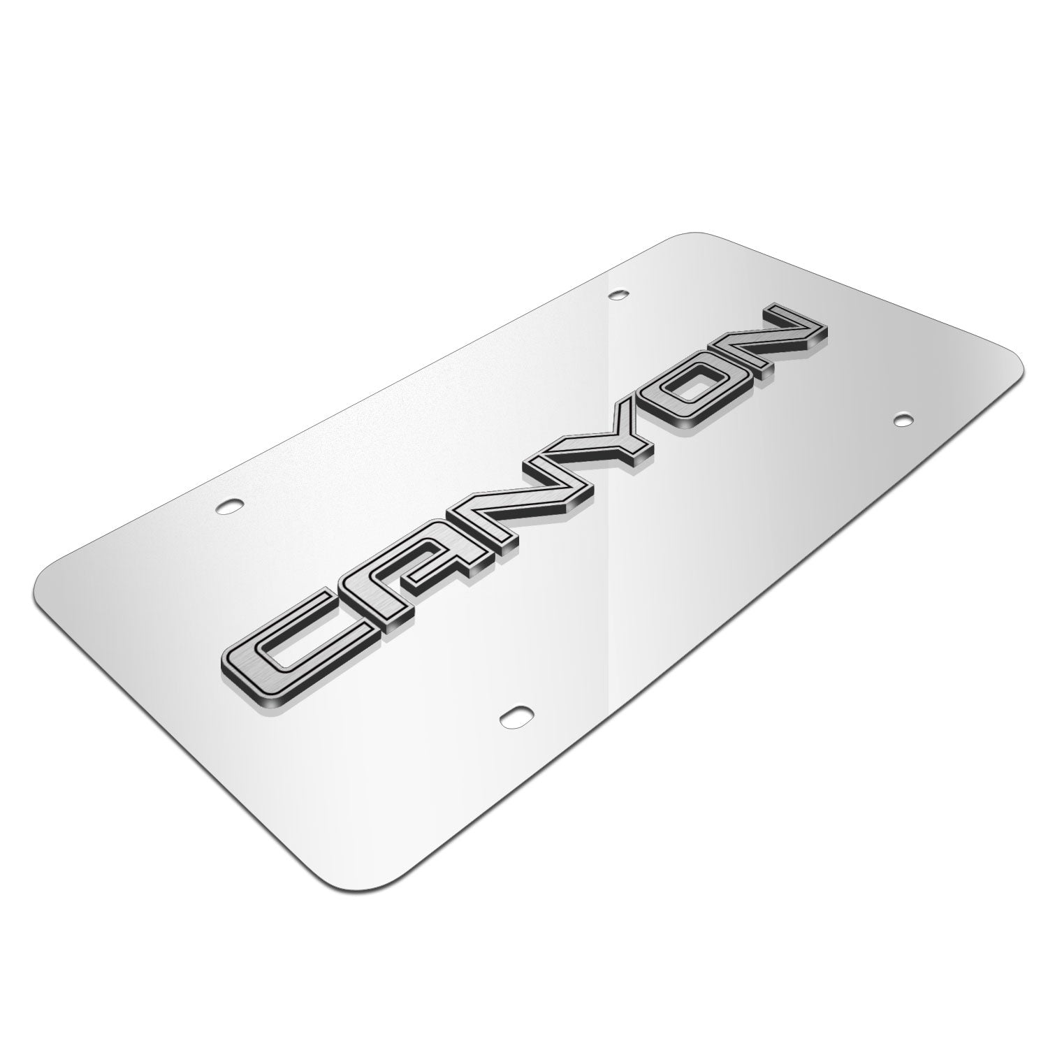 Chrome Stainless Steel License Plate A55142