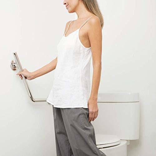 18x22 Angled Grab Bar Satin Stainless J1893