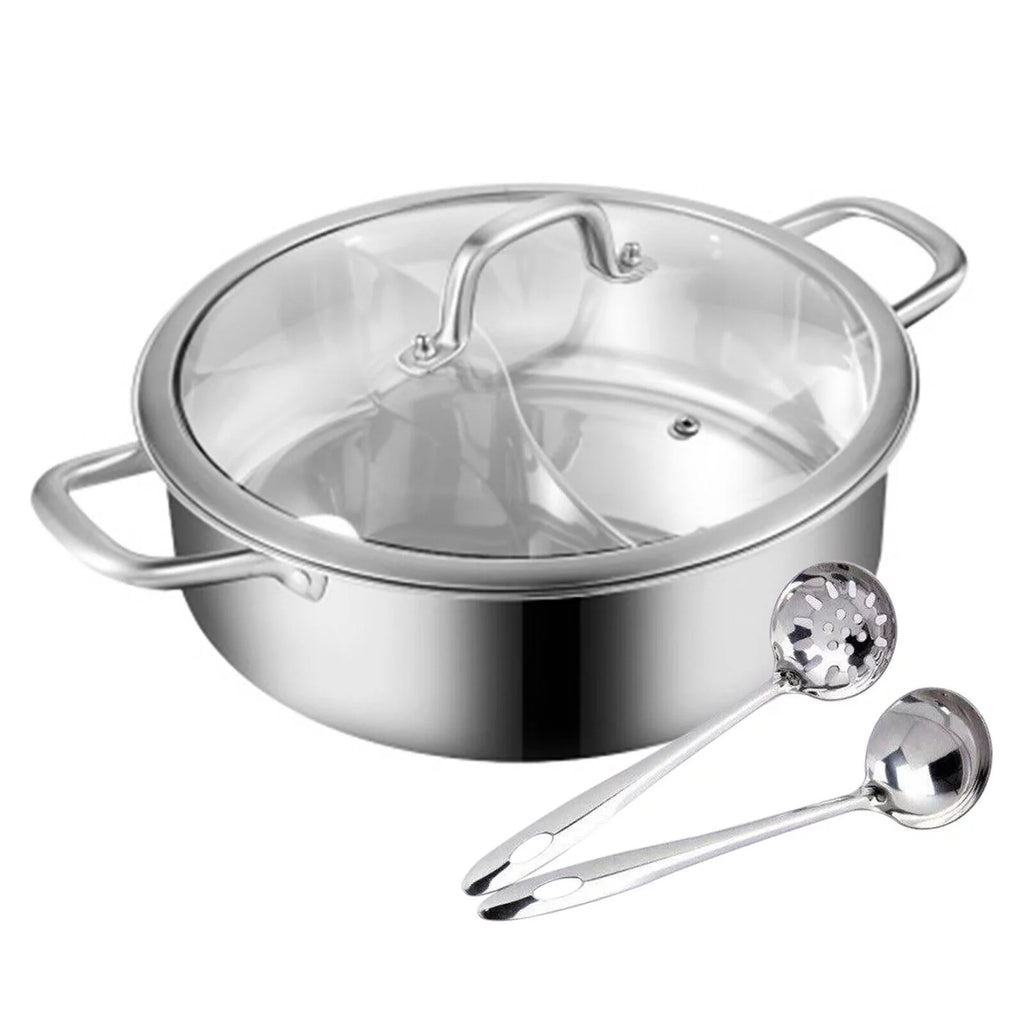 Stainless Steel Shabu Hot Pot Compatible Pot N84711