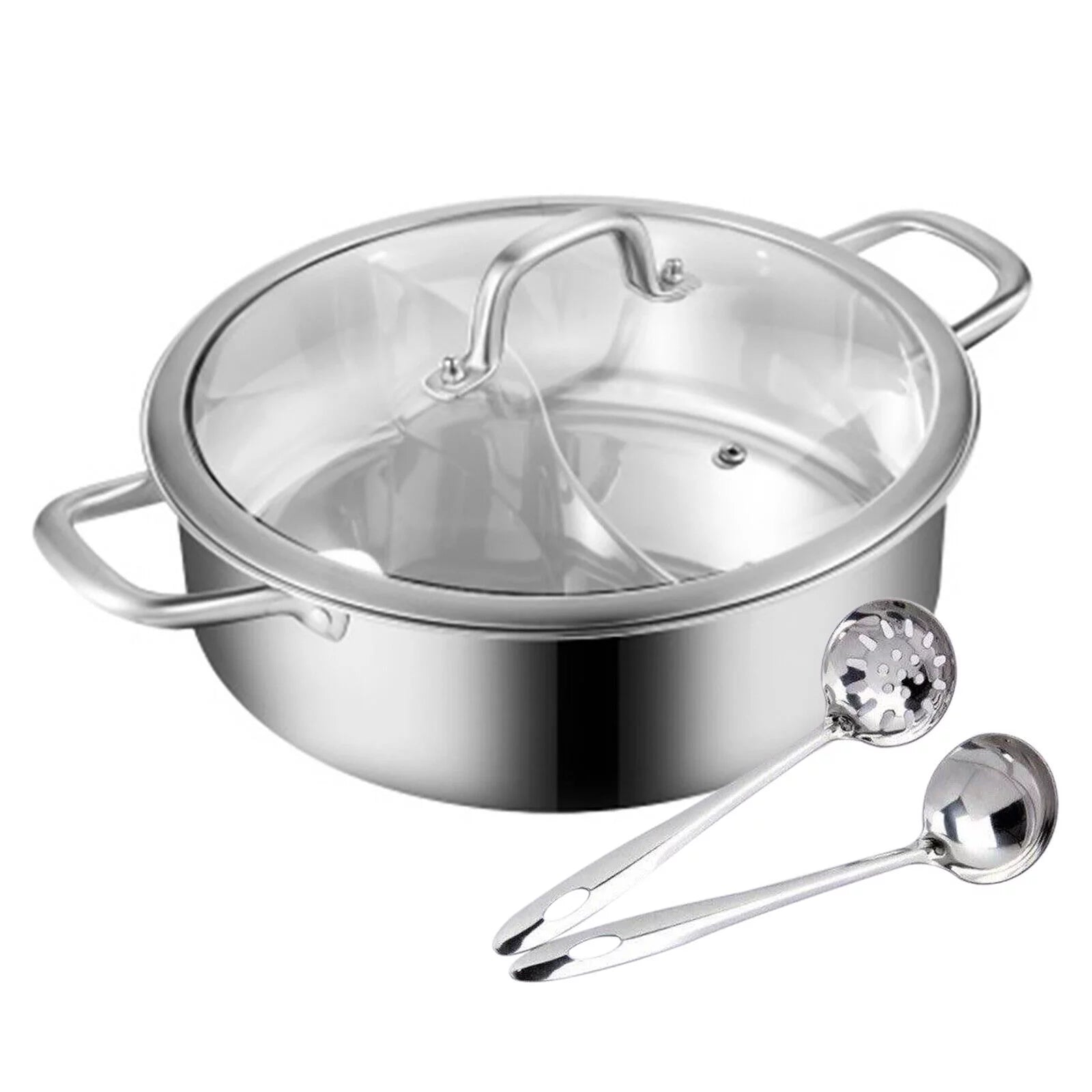 Stainless Steel Shabu Hot Pot Compatible Pot N84711