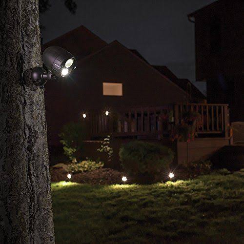 Networked LED Wireless Motion Sensing Spotlight System 6-Pack F279