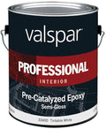 Semi-Gloss White Interior Paint, 1 Gal O577