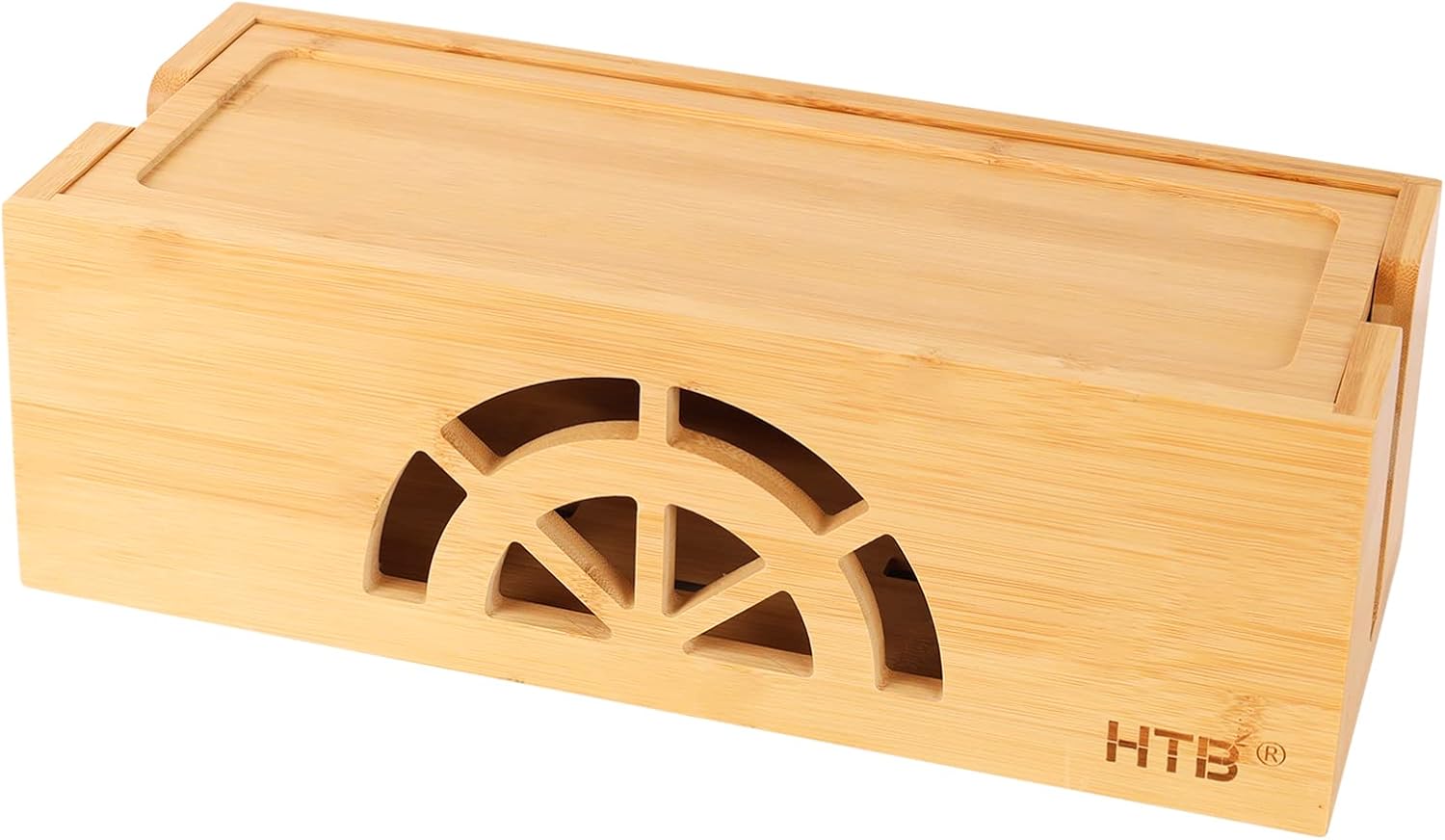 Bamboo Cord Organizer Box Set of 2 V190