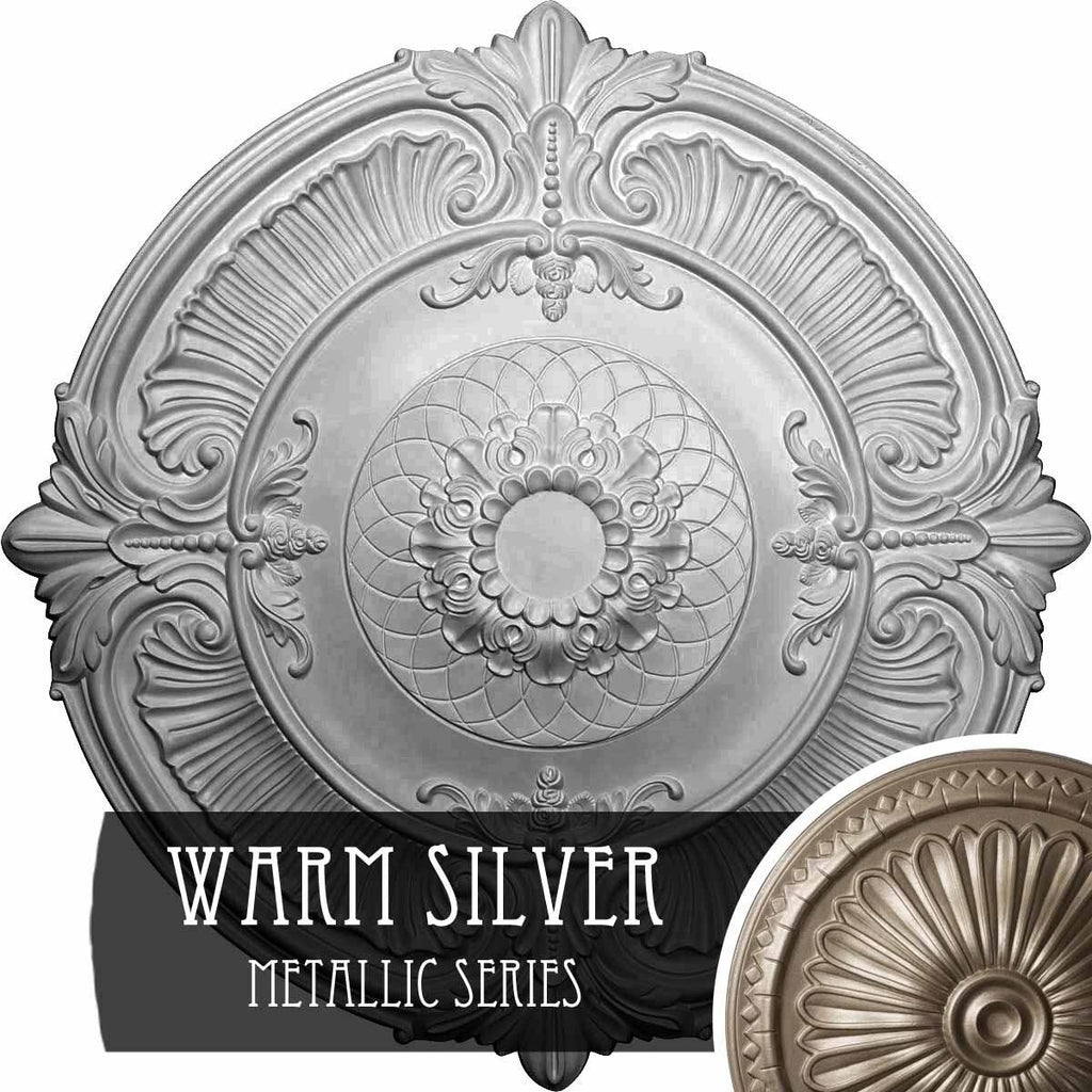 39 1/2x22OD x 2 1/2x22P Ceiling Medallion N249