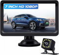 7 Inch Monitor Kit HD 1080P IP69 Waterproof Rear View Camera with 12 LED, Pack of 2 R1301