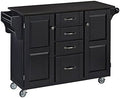 White Granite Top Kitchen Cart Z5371