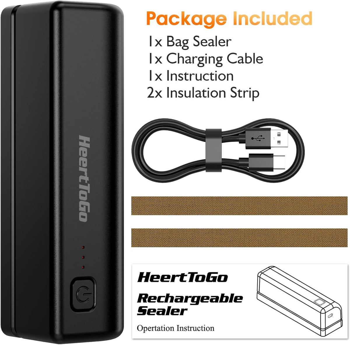 Mini Rechargeable Heating Sealer C7909