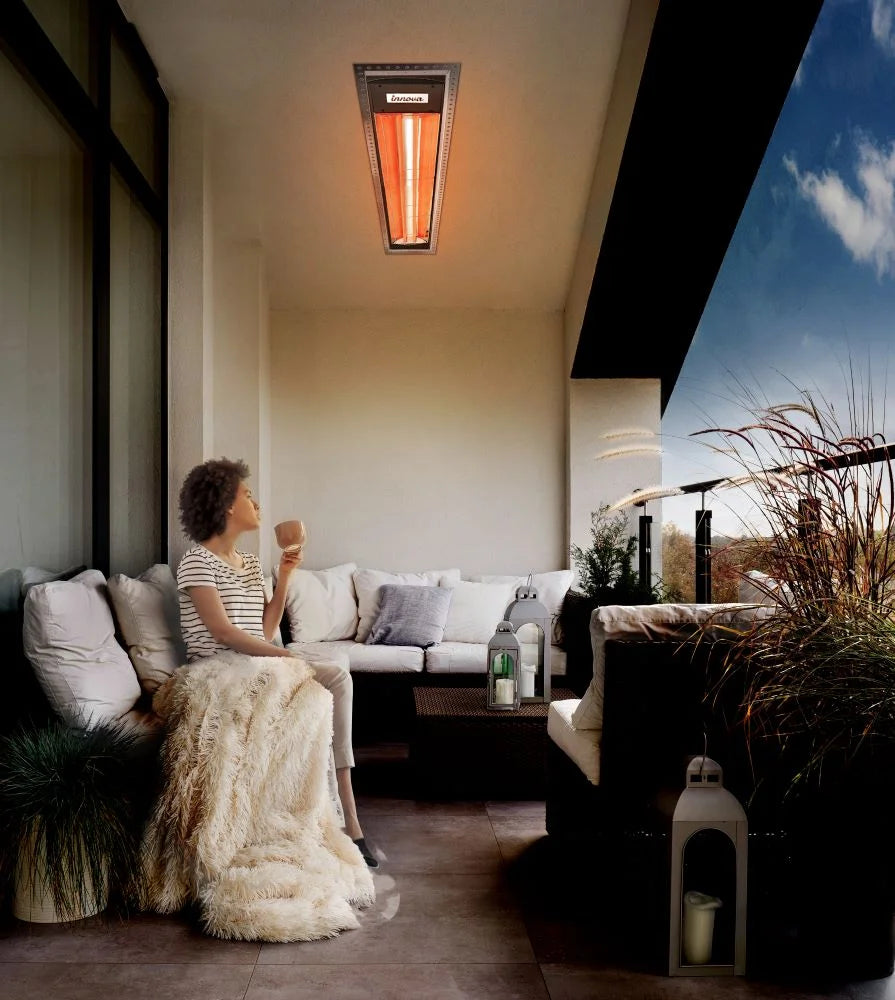 5000 Watt Electric Infrared Dual Element Wall Mount Heater L161207