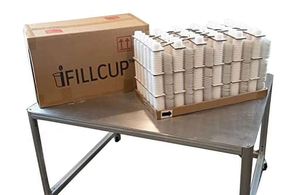 1296 Count White Single Serve Pods G876147