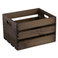 Vintage Wood Rectangular Crate K347029
