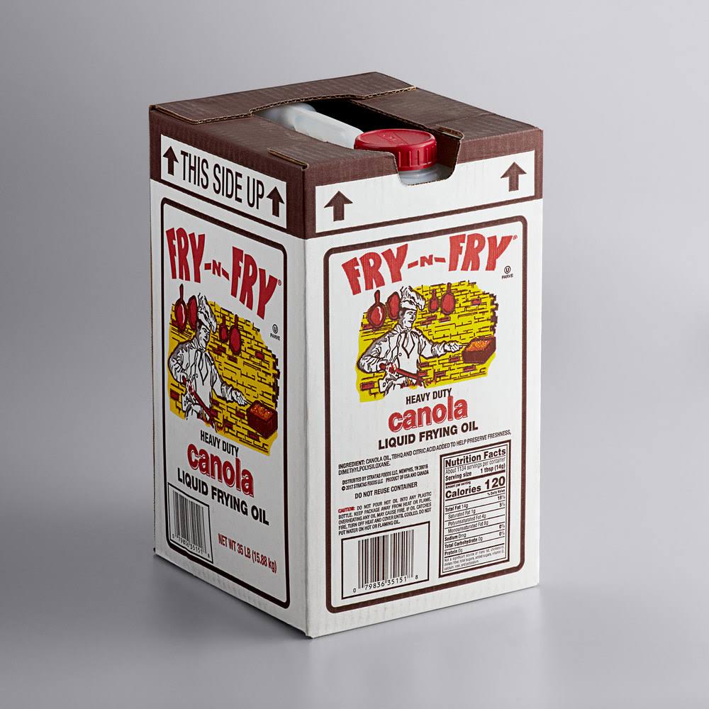 Canola Frying Oil - 35 lb C55359
