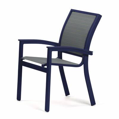 Stacking Patio Dining Armchair O4096