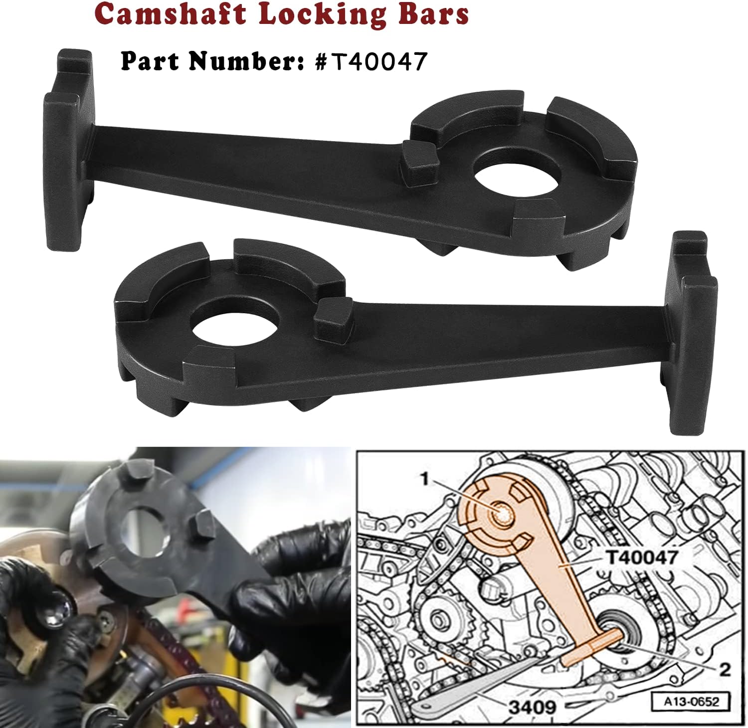 Engine Camshaft Alignment Tools Pack of 2 Y614842