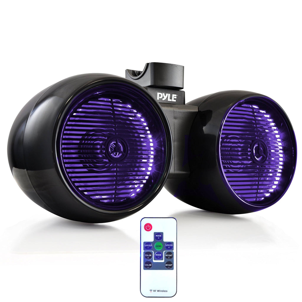 Dual Marine Tower Speakers Water Resistant Sound System P919