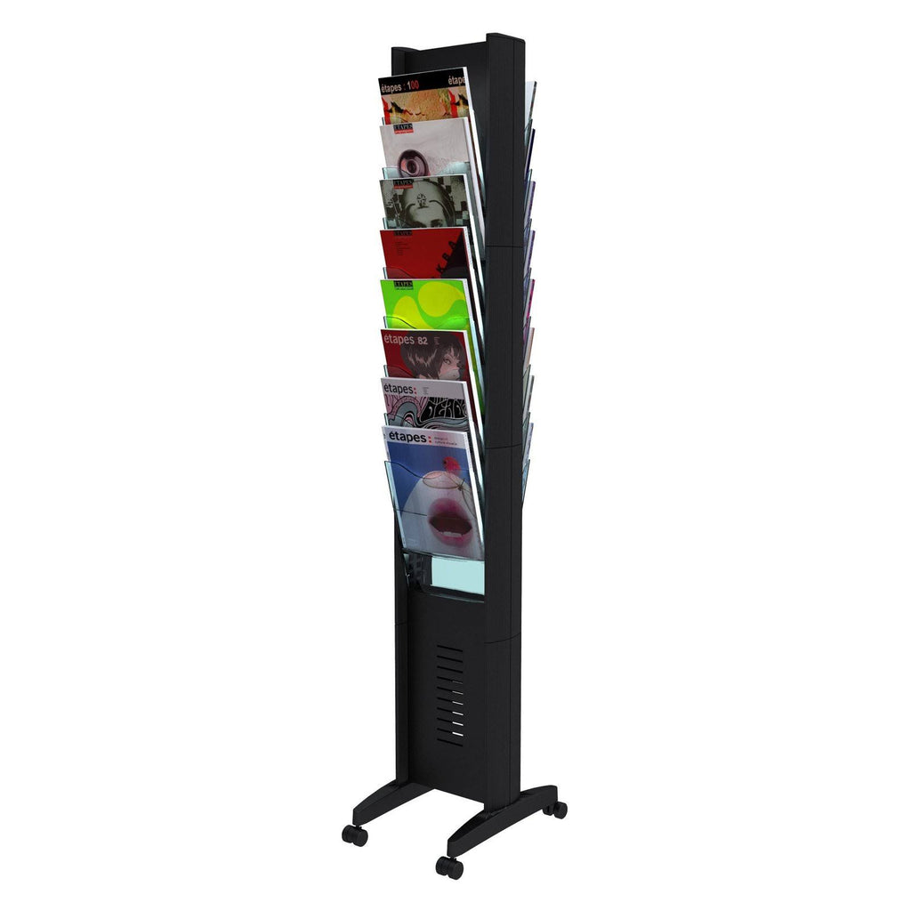 Black Literature Display 16 Compartments G813817