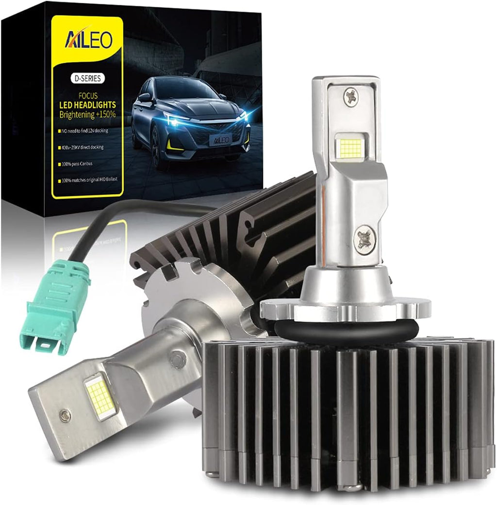 6000K White LED Headlight Bulb Conversion Kit Pack of 2 G8179