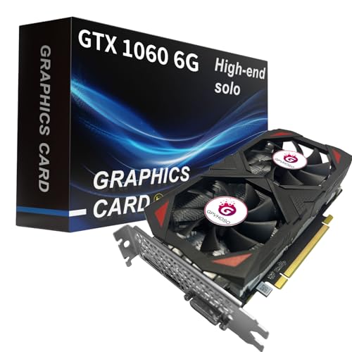 GTX 1060 6GB GDDR5 192Bit Video Card with Dual Cooling Fans C47221