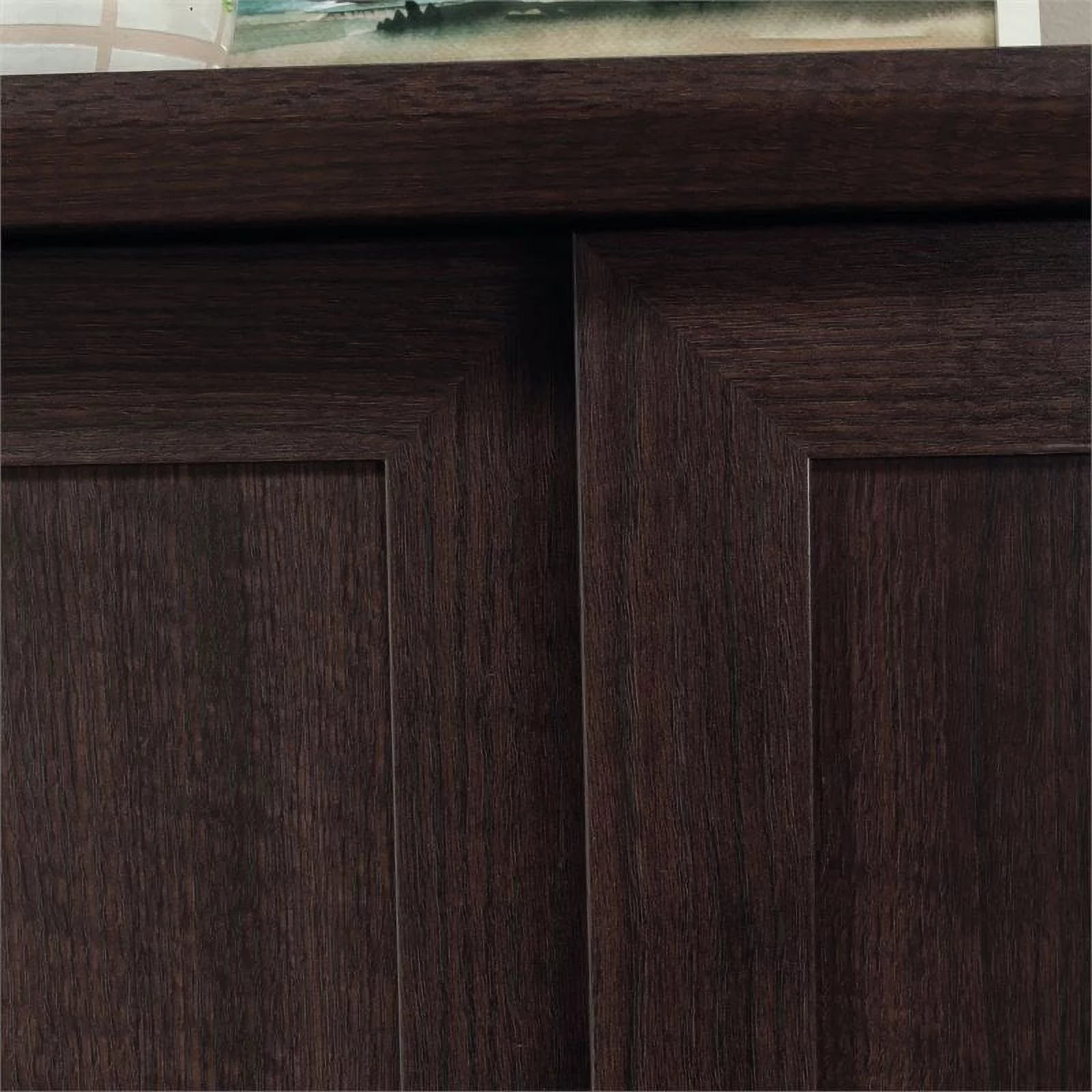 Contemporary Engineered Wood Wardrobe Armoire V93279